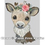 Baby Deer with Flower (image for) Baby Deer with Flower